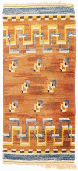 Ingrid Simonsson, a rug, knotted pile, ca 204 x 96 cm.