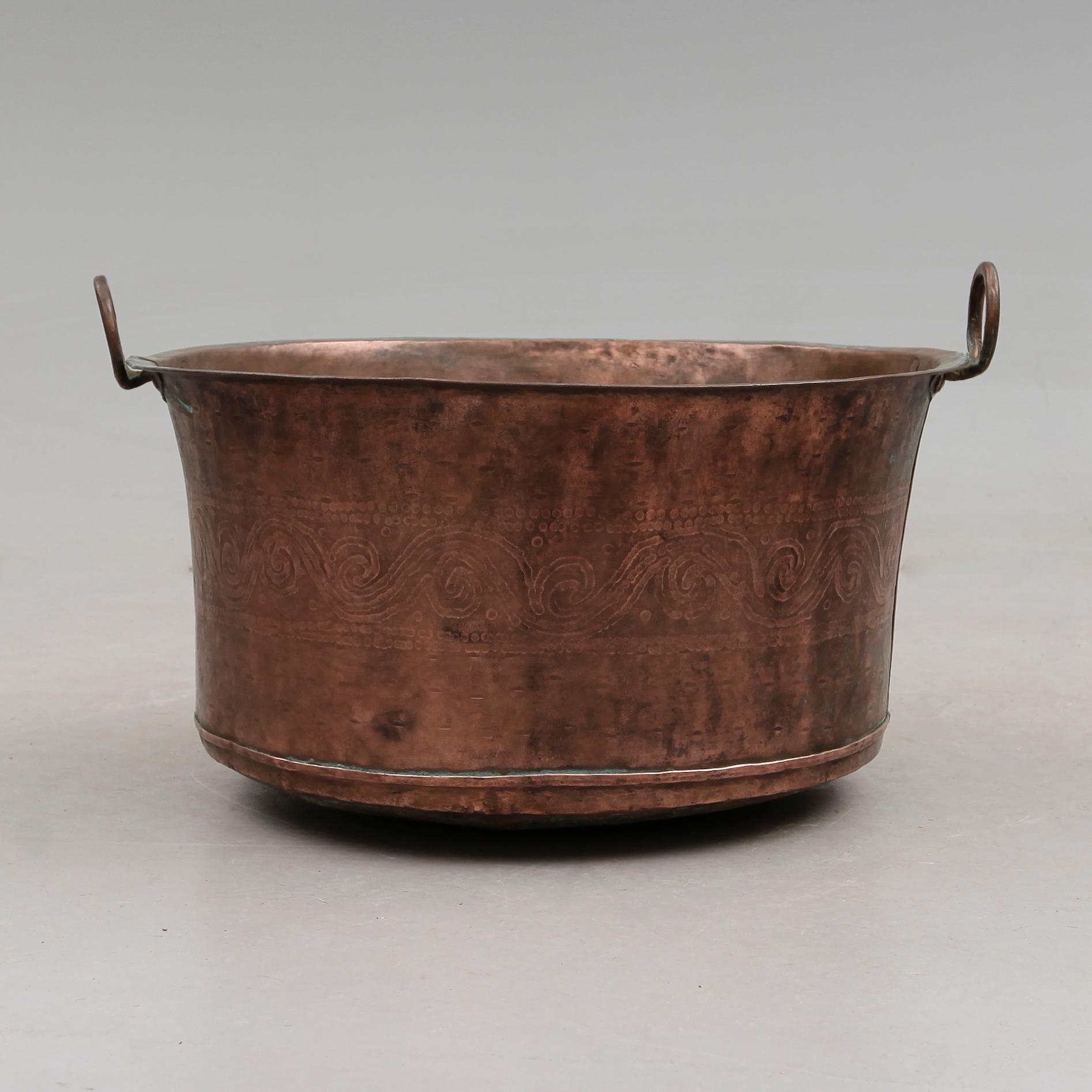 KITTEL, koppar, 1800-talets andra hälft.