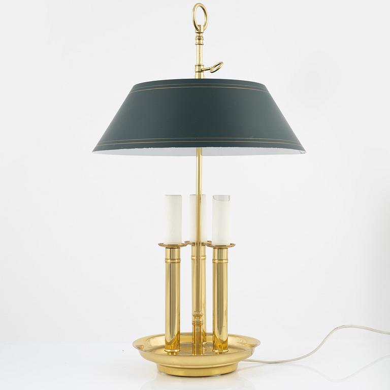 ÖIA brass table lamp, second half 1900's.