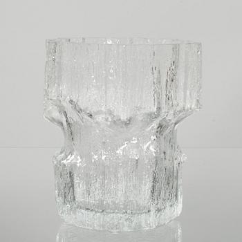 VAS, glas, "Pallas" signerad Tapio Wirkkala 3430. Iittala 1970-80.