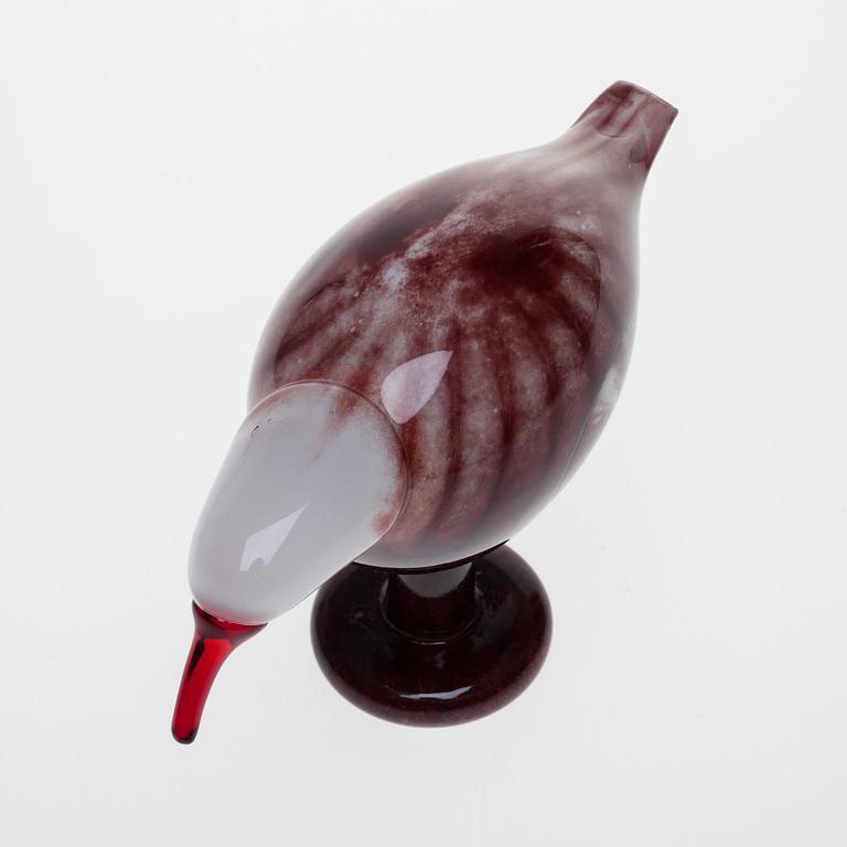 FIGURIN, glas, signerad O. Toikka, Nuutajärvi 2010.
