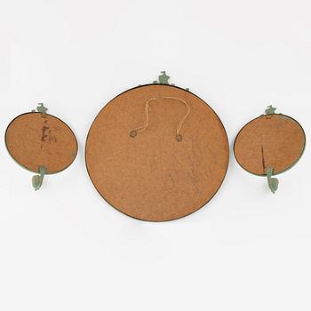 A mirror and two sconces, First part of the 20th Century.