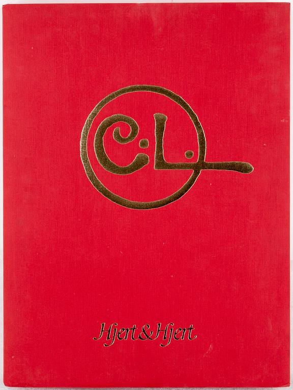 CARL LARSSON, 6 st, gravyrer, Uppsala 1983.