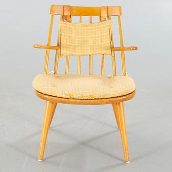 A mid 20th century "Sibbo" armchair, designed by Yngve Ekström.