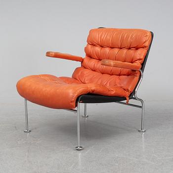 A 1960/70's 'Birgitta' easy chair by Bruno Mathsson for Dux.