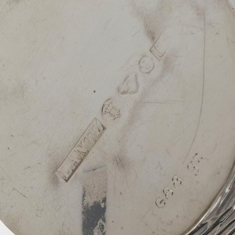 Beaker, silver, Roland Lantz, Stockholm Stamped U8 for 1947.