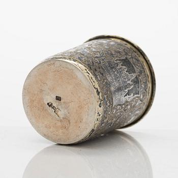 Pikari, hopea ja niello, Moskova 1855.