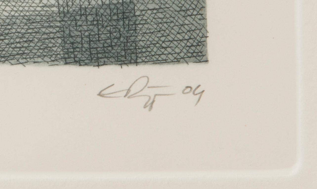 ESA RIIPPA, etching, signed and dated -04, numbered 56/75.