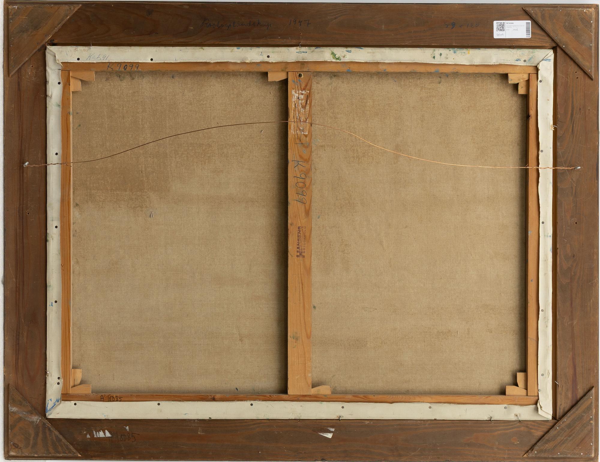 Axel Sjöberg,  "Roslagslandskap".