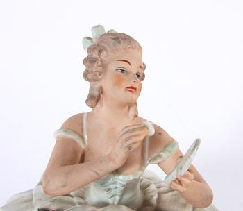 FIGURINER, 2 st, porslin, Wallendorf.
