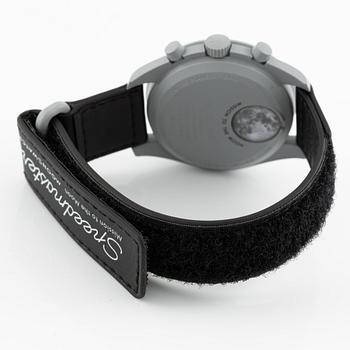 Omega/Swatch, MoonSwatch, "No Reserve", collection of 14 pcs, chronograph, wristwatches, 42 mm.