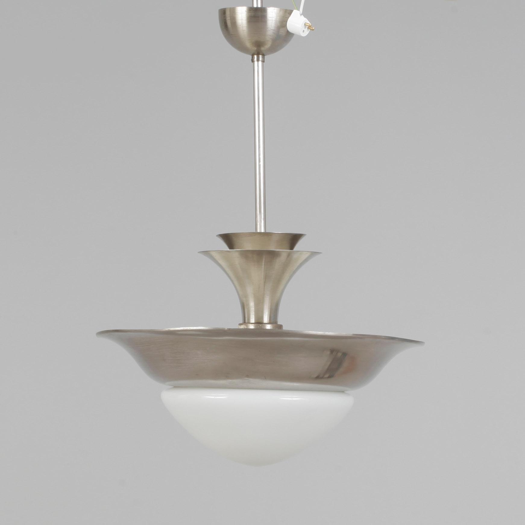 TAKLAMPA, art deco, 1930-tal. Höjd 70 cm.