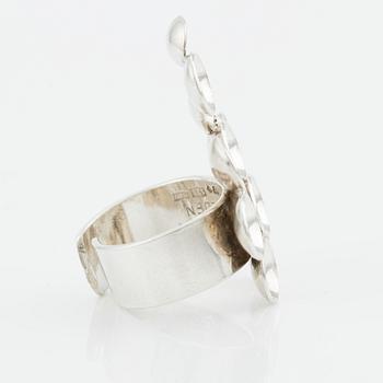 Peter von Post ring, sterling silver.