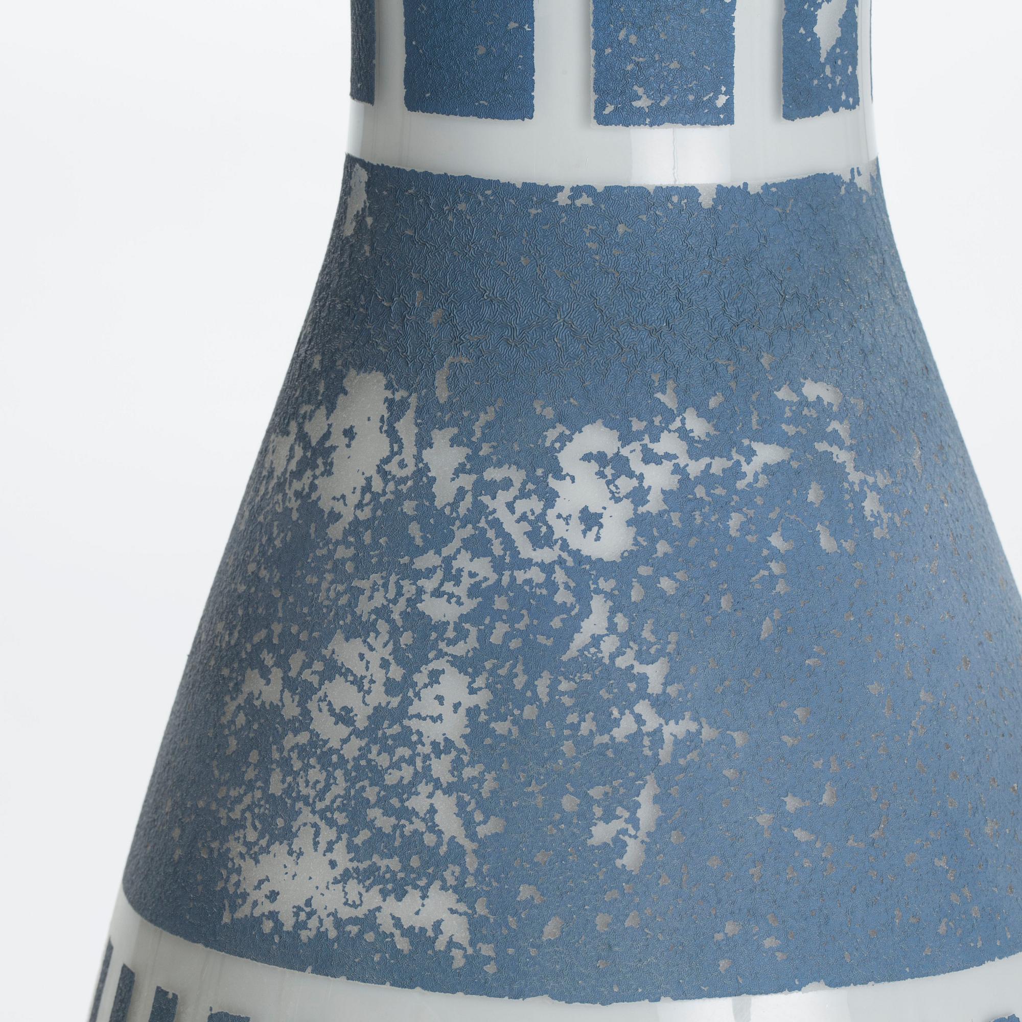 GOLVVAS, glas, Paul Kedelv, Flygsfors, för H55 (Helsingborgsutställningen 1955).