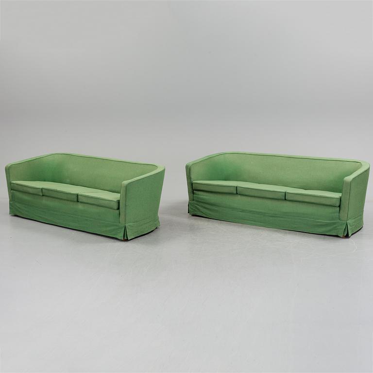 ARNE NORELL, soffor, ett par, för Nordiska Kompaniet, 1960-tal.