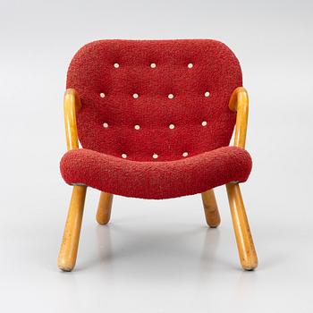 Scandinavian Modern, fåtölj, Musling/Clam Chair, 1940/50-tal.