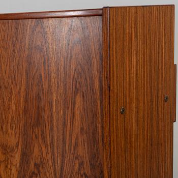 A DANISH 1970s ROSEWOOD BAR.