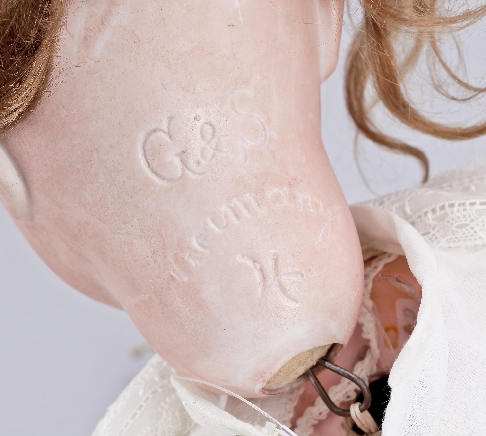 BISKVIFLICKDOCKA, Tyskland, 1900-talets början. Gans & Sefarth.