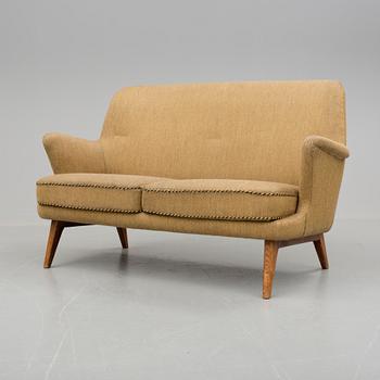 SOFFA samt FÅTÖLJ, 1950-tal.