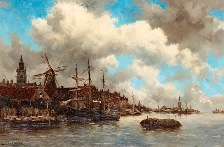 Hermanus Koekkoek II, Shipping scene.