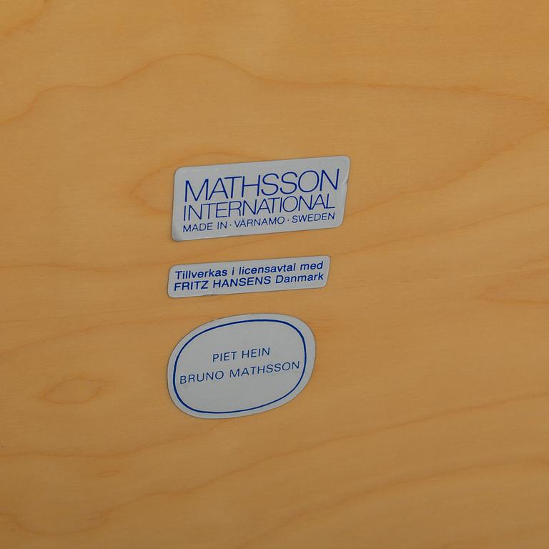 PIET HEIN & BRUNO MATHSSON, 'Superelips', Bruno International, late 20th Century.