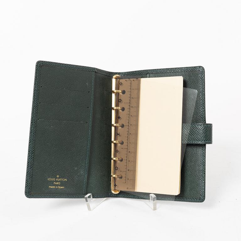 Louis Vuitton, agenda and key case, vintage.