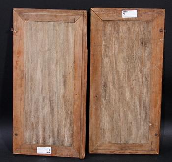 DÖRRAR, ett par. Sengustavianska 1700/1800-tal.