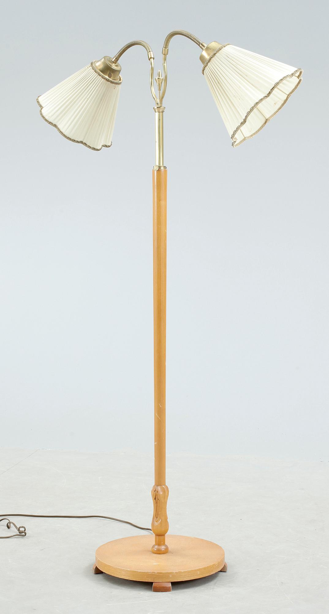 GOLVLAMPA, 1950-tal.