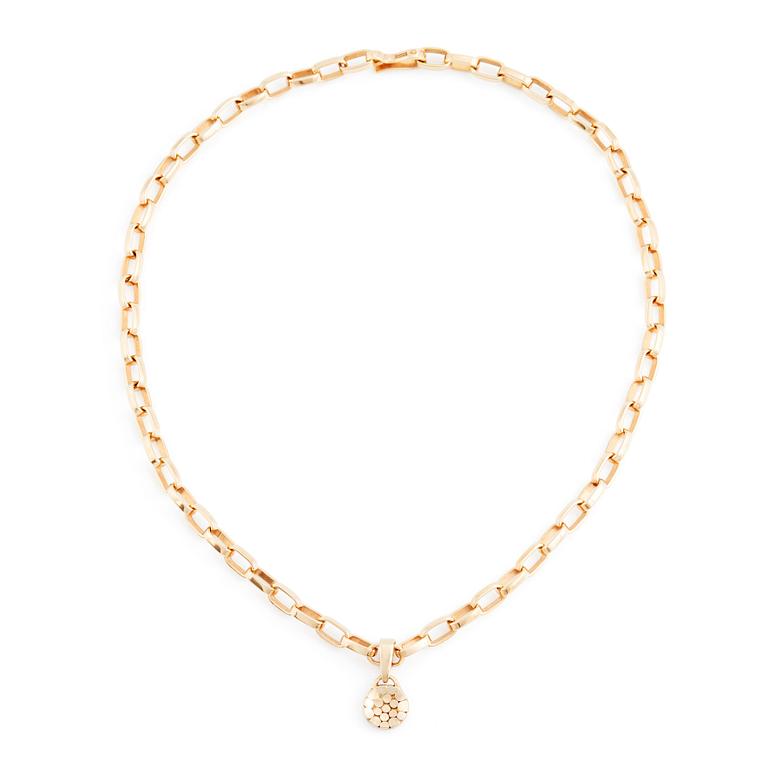 Sven-Erik Högberg, an 18K gold chain with a pendant  Göteborg 1962.