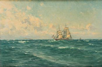 Woldemar Toppelius, Sailing ship.