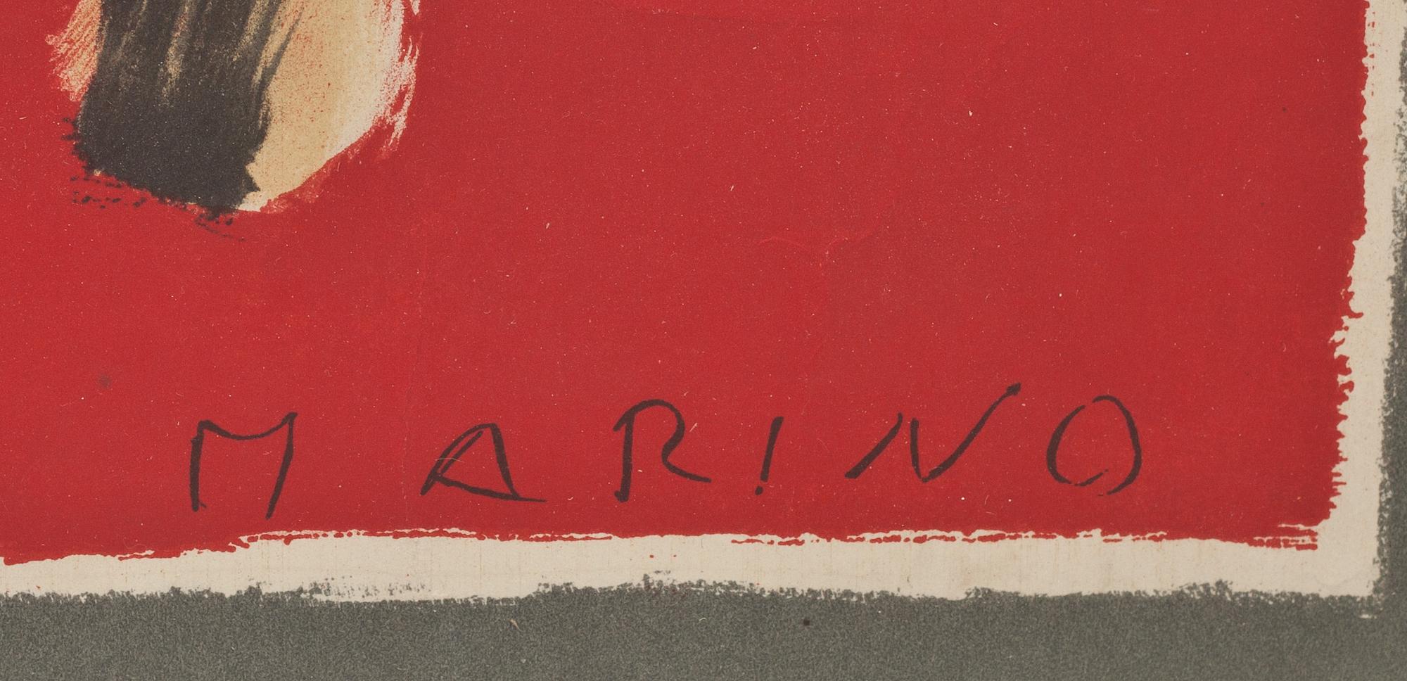 MARINO MARINI, efter, färglitografi, signerad i trycket och numrerad 15/100.