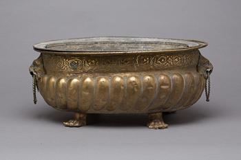 JARDINIERE, barockstil, 1800-talets slut.