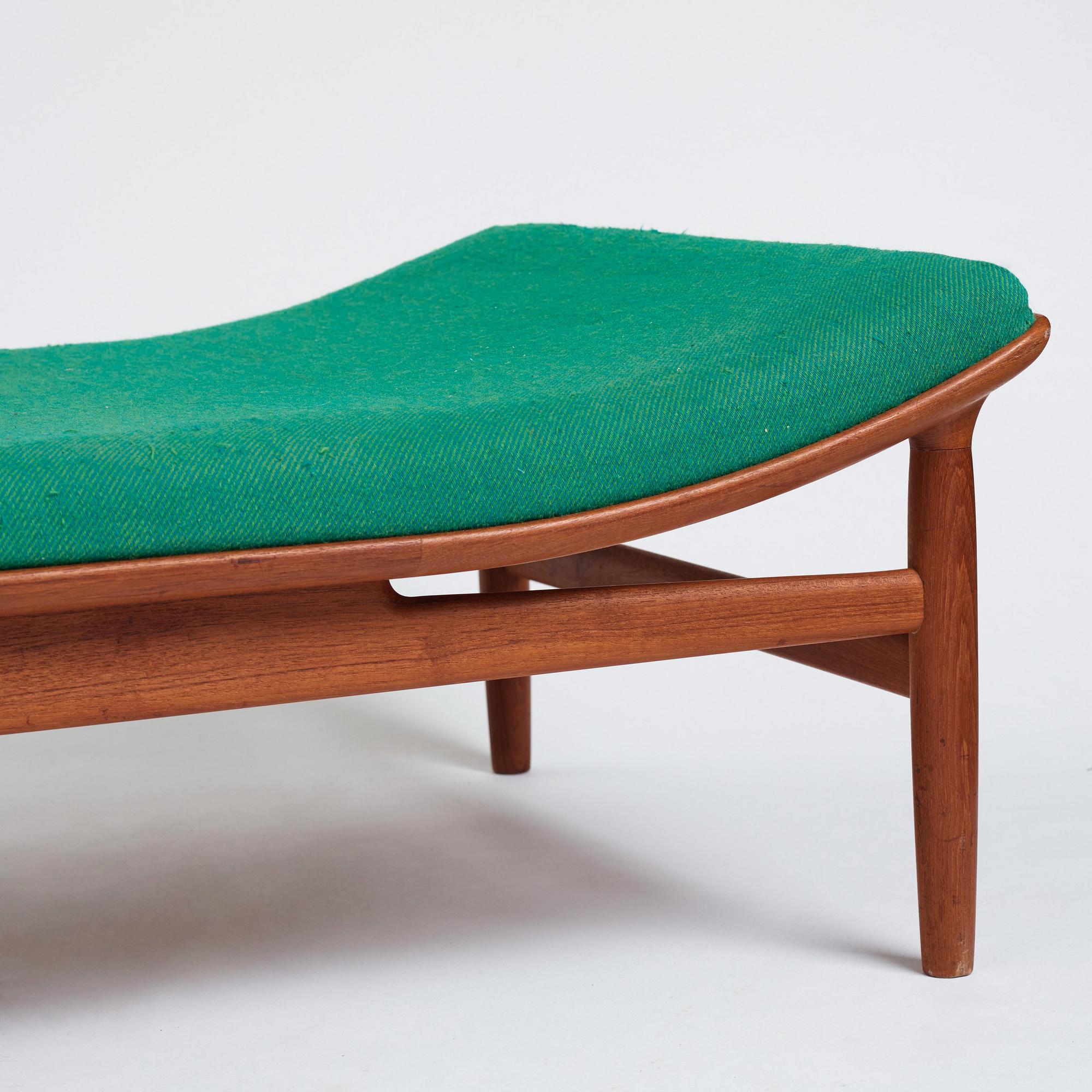 Kurt Østervig, a "Nr 311", daybed, for Jason, Ringsted, Denmark, 1950's.