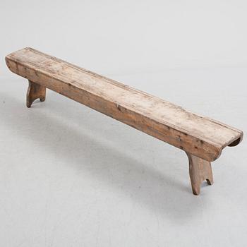 A 19th century bench.