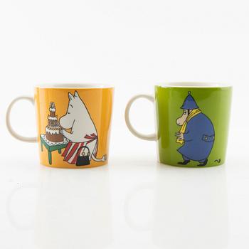 Mugs 8 pcs Moomin characters/ Moomin Arabia Finland.