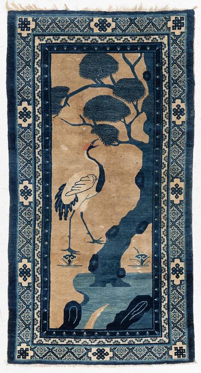 Carpet, China, Baotou, approx. 185 x 97 cm.