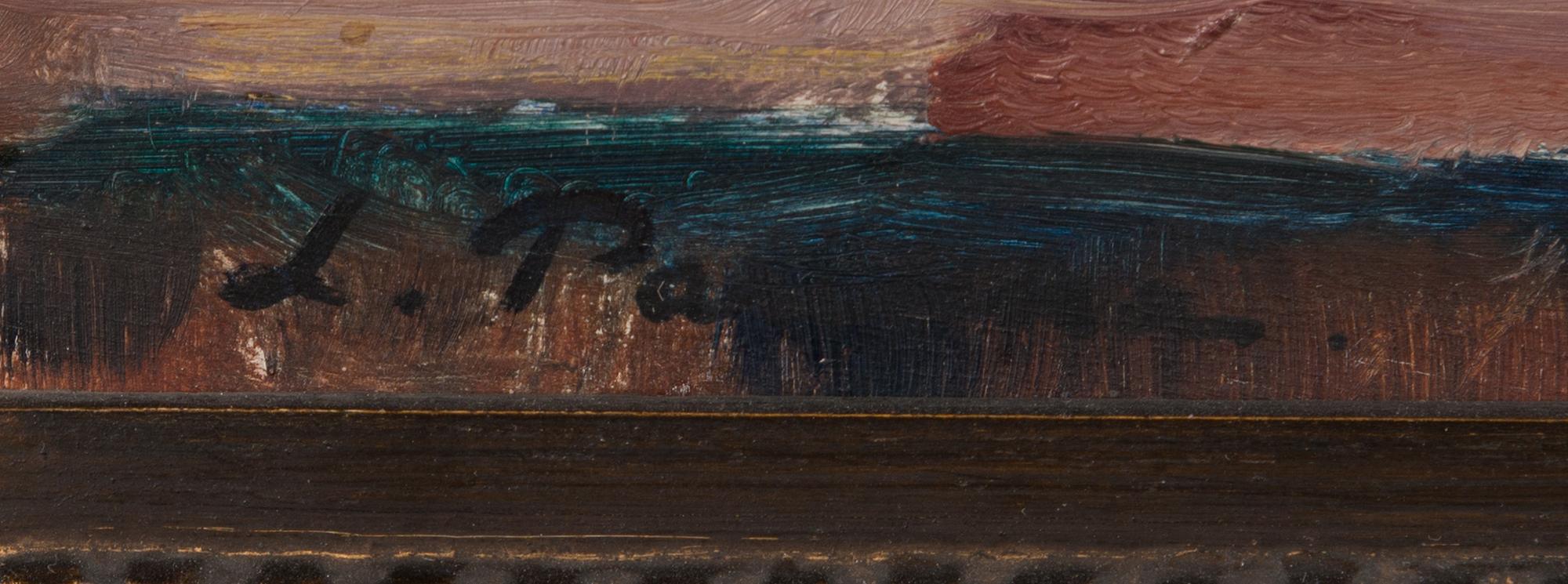 LAURI PARIKKA, oil on panel, signed.