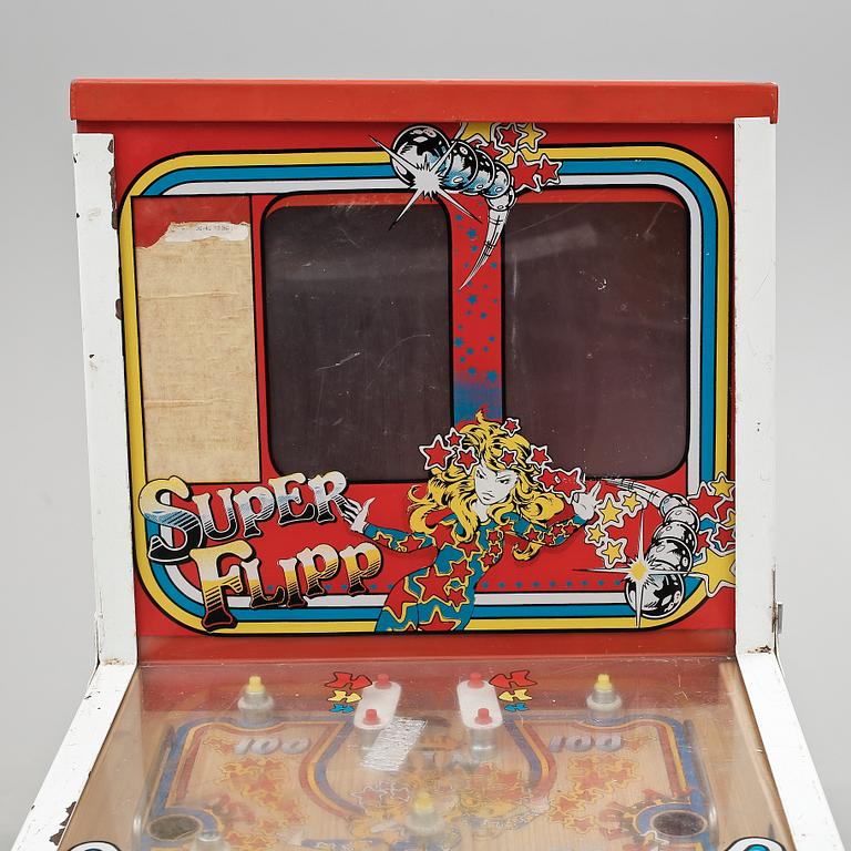 GODISAUTOMAT, "Super Flipp", Fiam elettronica, Italien, omkring 1900 mitt.