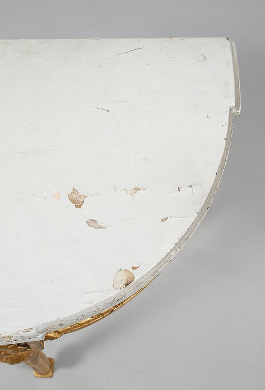 KONSOLBORD, gustavianskt, sent 1700-tal.