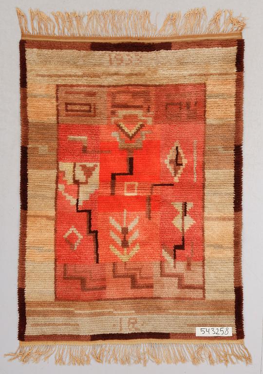 RYAMATTA, signerad IR, daterad 1933. Ca 167 x 122 cm.
