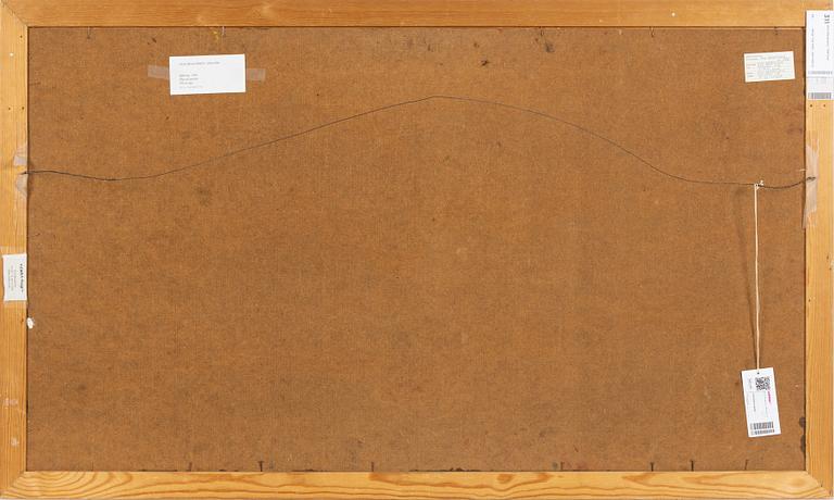 Dick Bengtsson, mixed media on canvas, signed and executed in 1986.
