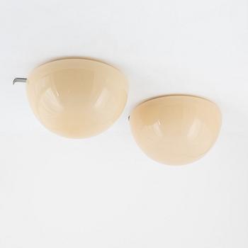 Harald Notini, taklampor, ett par, modell "10870", Arvid Böhlmarks Lampfabrik, 1930-tal.