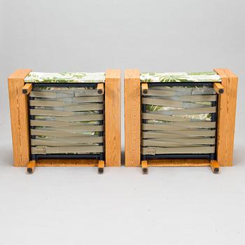 Kaijus & Päivi Harmia, A pair of armchairs for Rintalan Huonekalutehdas 1968, Finland.