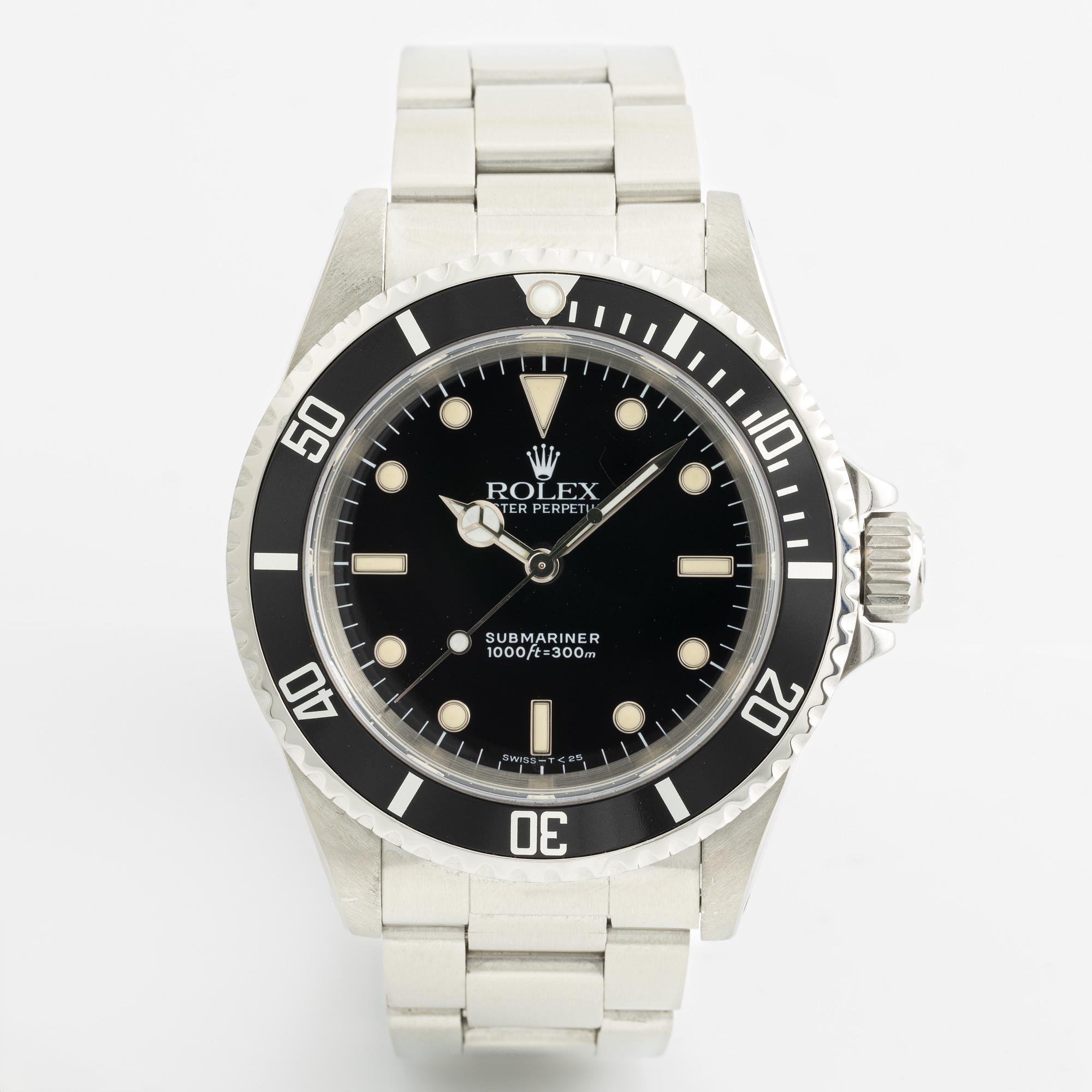 Rolex, Oyster Perpetual, Submariner, armbandsur, 40 mm.