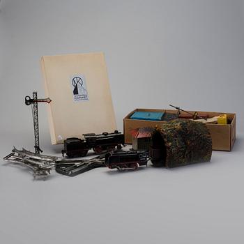 PARTI MODELLTÅG och DELAR FÖR TÅGBANA, Fleischmann och Märklin.