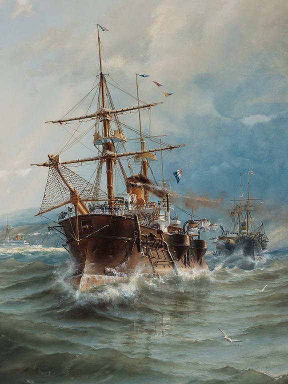 Herman af Sillén, French Frigates.