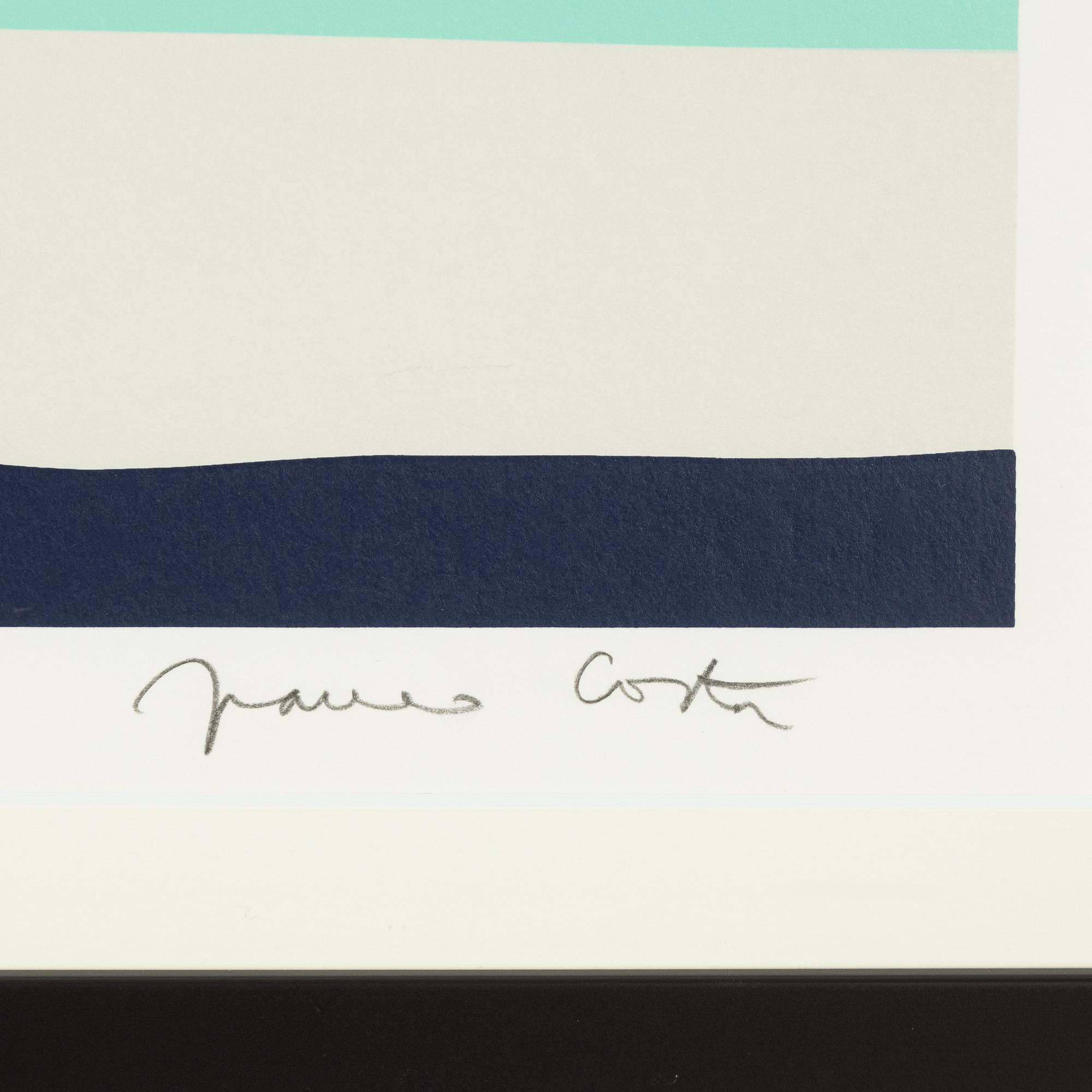 Franco Costa,färgserigrafi, signerad 228/250.