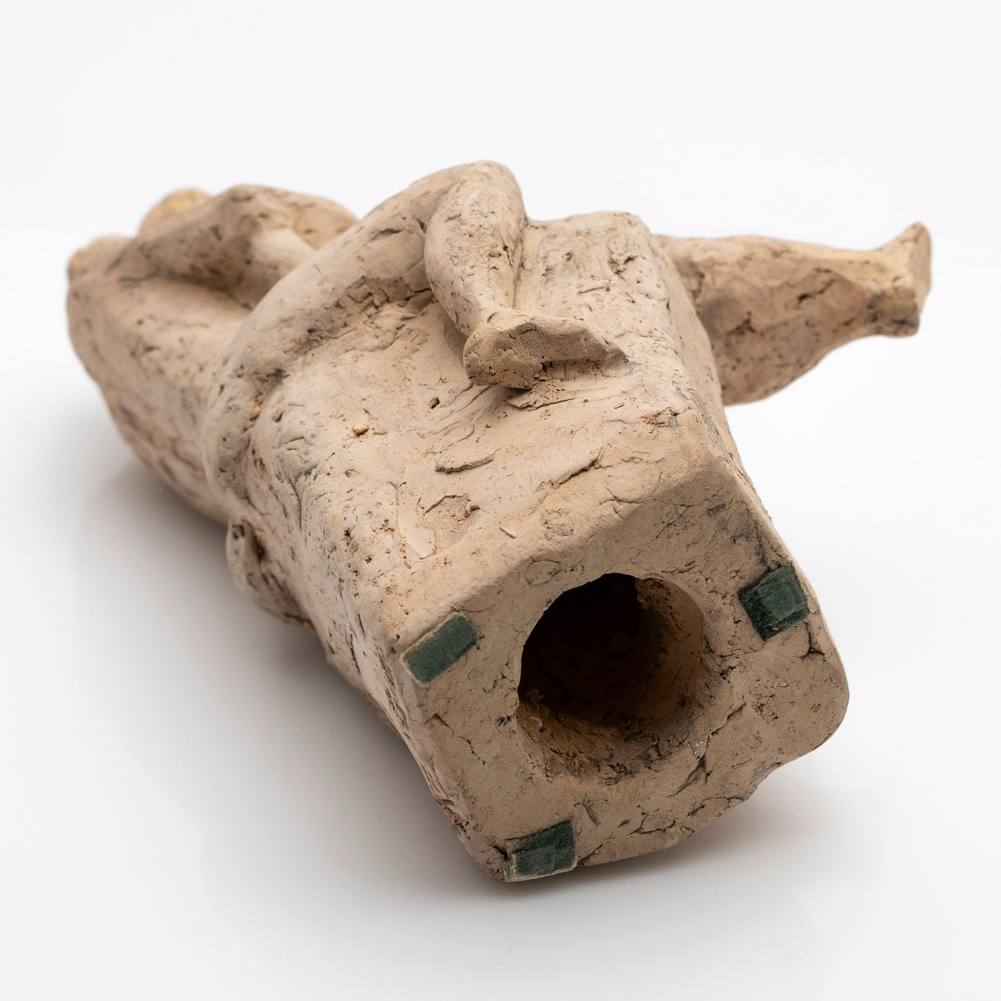 Åke Holm, figure, terracotta.