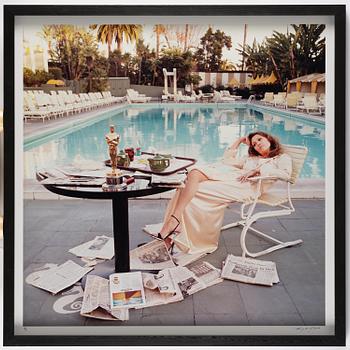 Terry O'Neill, "Faye Dunaway, Hollywood, 1977".