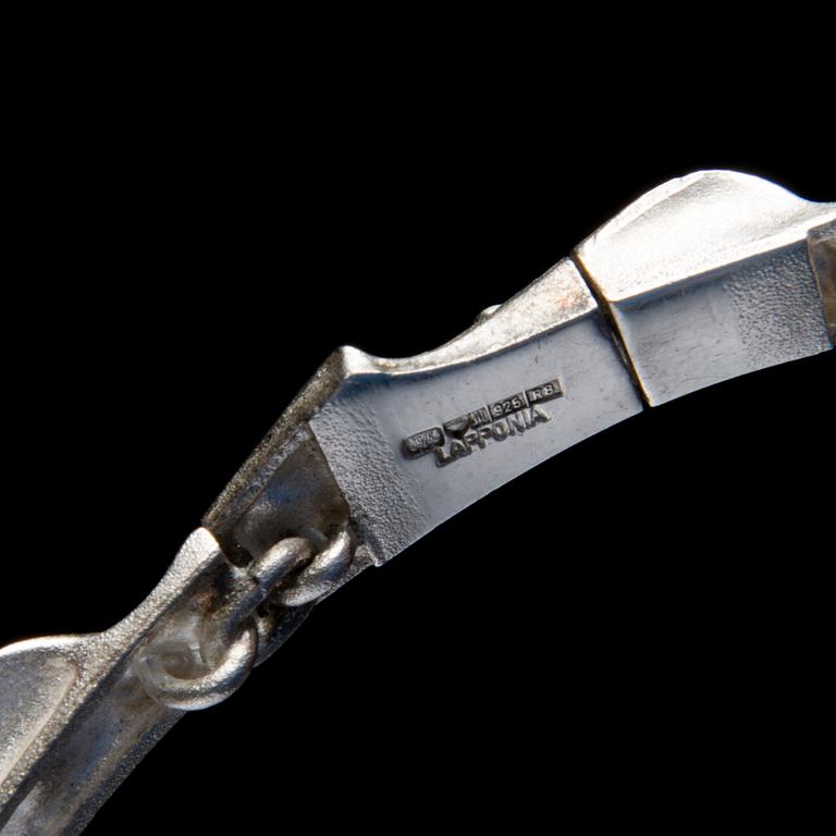 BJÖRN WECKSTRÖM, KAULAKORU. Talviaurinko. Sterling hopeaa, Lapponia 1994.